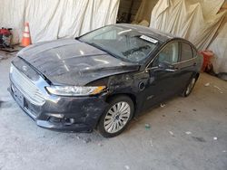 Salvage cars for sale from Copart Madisonville, TN: 2014 Ford Fusion Titanium Phev