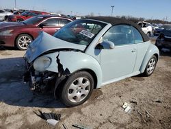 Salvage cars for sale from Copart Indianapolis, IN: 2003 Volkswagen New Beetle GLS