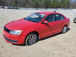 Salvage cars for sale from Copart Gainesville, GA: 2011 Volkswagen Jetta SE