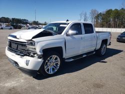 Salvage cars for sale from Copart Dunn, NC: 2018 Chevrolet Silverado K1500 LTZ