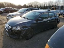 Salvage cars for sale from Copart North Billerica, MA: 2014 Nissan Sentra S