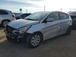 Salvage cars for sale at Chicago Heights, IL auction: 2016 Hyundai Accent SE