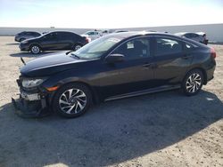 Salvage cars for sale from Copart Adelanto, CA: 2018 Honda Civic EX
