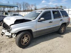 Salvage cars for sale at Spartanburg, SC auction: 2003 Jeep Grand Cherokee Laredo