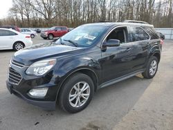 Salvage cars for sale from Copart Glassboro, NJ: 2017 Chevrolet Equinox LT