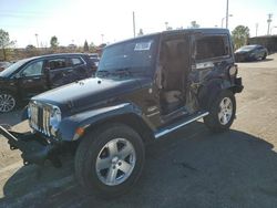 Jeep salvage cars for sale: 2014 Jeep Wrangler Sahara