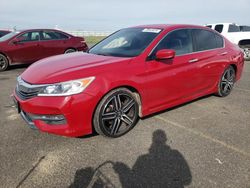 Honda Accord Sport salvage cars for sale: 2016 Honda Accord Sport