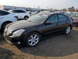 Salvage cars for sale from Copart New Britain, CT: 2005 Nissan Maxima SE