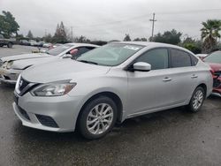 Salvage cars for sale from Copart San Martin, CA: 2018 Nissan Sentra S