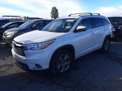 Salvage cars for sale at North Las Vegas, NV auction: 2016 Toyota Highlander Limited