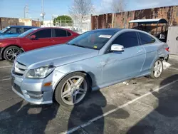 Salvage cars for sale from Copart Wilmington, CA: 2013 Mercedes-Benz C 250