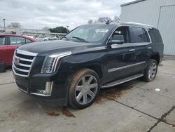 Salvage cars for sale at Sacramento, CA auction: 2016 Cadillac Escalade Luxury