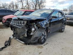 Salvage cars for sale from Copart Bridgeton, MO: 2021 Jeep Compass Limited