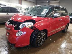 Salvage cars for sale from Copart Elgin, IL: 2014 Fiat 500L Lounge