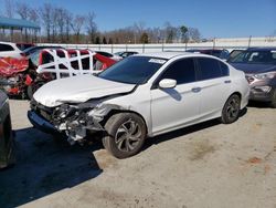 Honda salvage cars for sale: 2016 Honda Accord LX