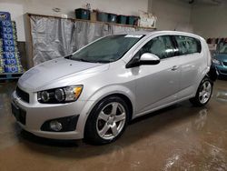 Salvage cars for sale at Elgin, IL auction: 2012 Chevrolet Sonic LTZ