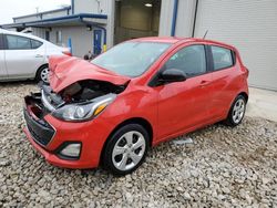 Chevrolet Spark LS salvage cars for sale: 2020 Chevrolet Spark LS