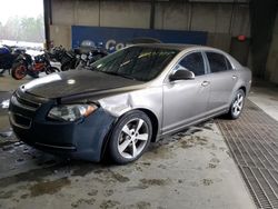 Salvage cars for sale at Gaston, SC auction: 2011 Chevrolet Malibu 1LT