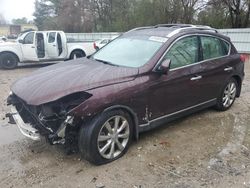 Salvage cars for sale from Copart Knightdale, NC: 2011 Infiniti EX35 Base