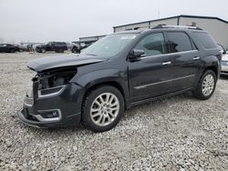 GMC Acadia DEN salvage cars for sale: 2015 GMC Acadia Denali