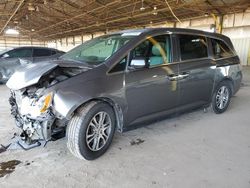 Salvage cars for sale at Phoenix, AZ auction: 2011 Honda Odyssey EXL