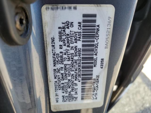 2003 Toyota Camry LE