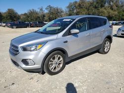 Salvage cars for sale at Ocala, FL auction: 2017 Ford Escape SE