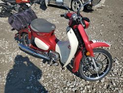 Salvage motorcycles for sale at Cahokia Heights, IL auction: 2020 Honda C125 A