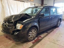 Salvage cars for sale from Copart Angola, NY: 2015 Dodge Grand Caravan SE