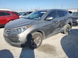 Salvage cars for sale at Haslet, TX auction: 2018 Hyundai Santa FE Sport