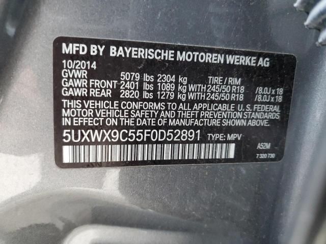 2015 BMW X3 XDRIVE28I