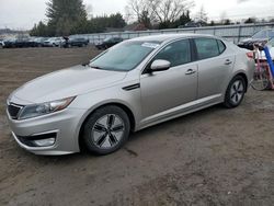 Salvage cars for sale from Copart Finksburg, MD: 2012 KIA Optima Hybrid
