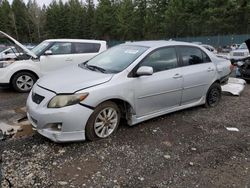 Toyota Corolla salvage cars for sale: 2010 Toyota Corolla Base