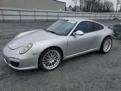 Salvage cars for sale from Copart Gastonia, NC: 2010 Porsche 911 Carrera 2