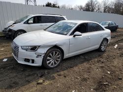 Salvage cars for sale from Copart Windsor, NJ: 2017 Audi A4 Premium