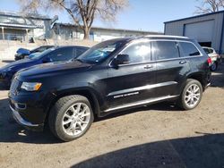 Salvage cars for sale from Copart Albuquerque, NM: 2015 Jeep Grand Cherokee Summit