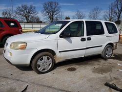 Chevrolet Uplander ls salvage cars for sale: 2007 Chevrolet Uplander LS