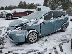 Toyota salvage cars for sale: 2014 Toyota Prius V