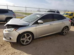 Salvage cars for sale at Houston, TX auction: 2014 Ford Focus Titanium