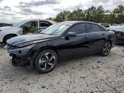 Salvage cars for sale at Houston, TX auction: 2022 Hyundai Elantra SEL