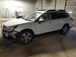 Salvage cars for sale at Franklin, WI auction: 2019 Subaru Outback 3.6R Limited