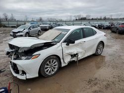 Salvage cars for sale at Central Square, NY auction: 2019 Toyota Camry L