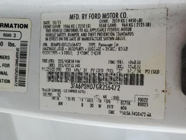 2016 Ford Fusion SE