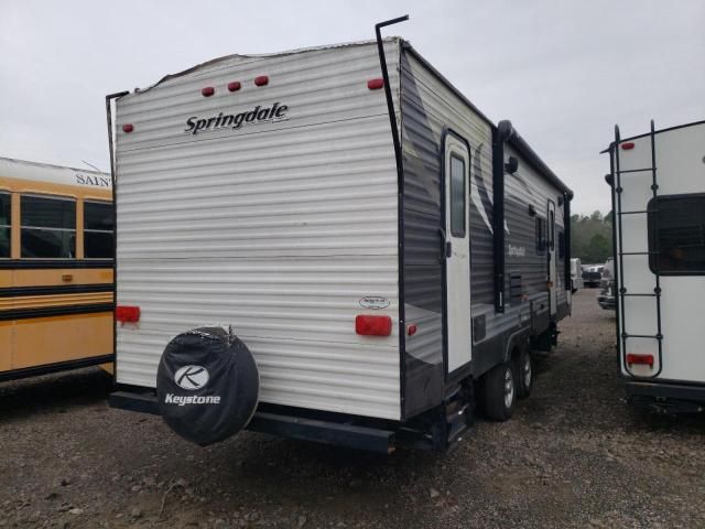 2015 Keystone Travel Trailer