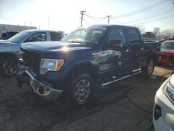 Salvage cars for sale from Copart Chicago Heights, IL: 2012 Ford F150 Supercrew