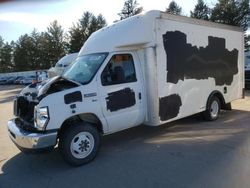 Salvage trucks for sale at Eldridge, IA auction: 2019 Ford Econoline E350 Super Duty Cutaway Van