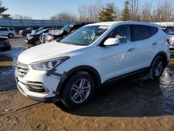 Salvage cars for sale from Copart Davison, MI: 2017 Hyundai Santa FE Sport