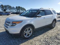 Salvage cars for sale at Loganville, GA auction: 2013 Ford Explorer Limited