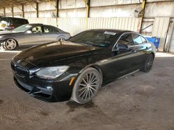 BMW 6 Series salvage cars for sale: 2013 BMW 650 I