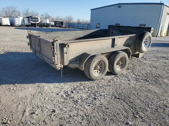 2021 East Manufacturing Texas 12' Dumping Trailer